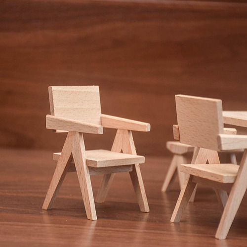 Mini Muebles Diy Craft Muebles De Madera Para Sillón