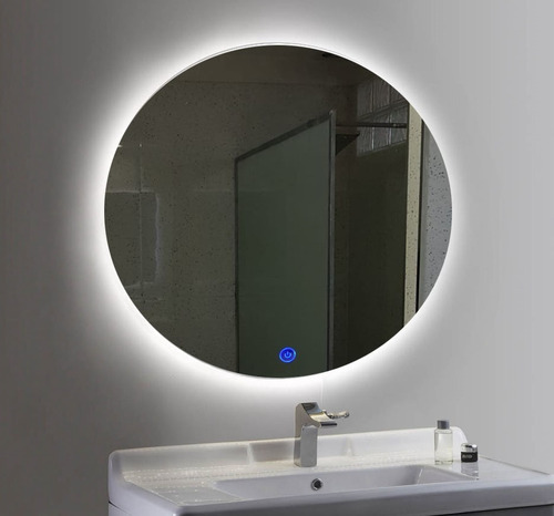 Espejo Luz Led Con Encendido Touch  Diametro 80 Cm.