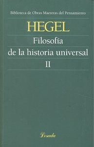 Filosofia De La Historia Universal Ii (libro Original)