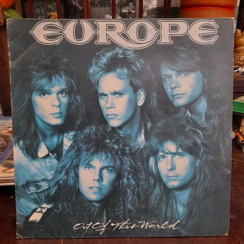 Vinil Lp Europe Out Of This World 1988 Encarte. Ótimo Estado