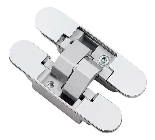 Kit 15 Peças Dobradiça Invisível Oculta 110mm Ajustes 3d