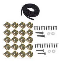 Comprar Kit Borracha + Chapa + Parafuso Chassis u002F Assoalho Fusca