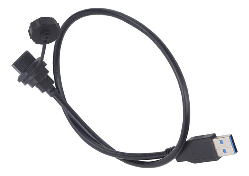 Conector Usb De Toma De Corriente Impermeable Tipo C, Rosca