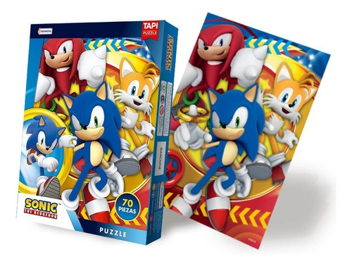 Puzzle Sonic The Hedgehog 70 Piezas Cod 01210