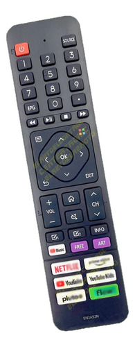Control Remoto Dk65x6500 Dk55x6500 Para Noblex Smart Tv 