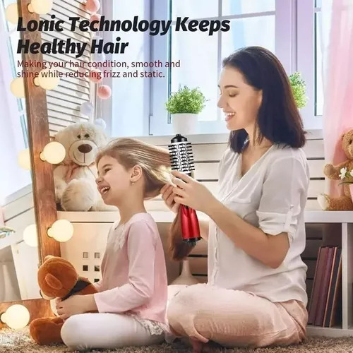 . Plancha De Pelo Rotatoria Blow Dry A