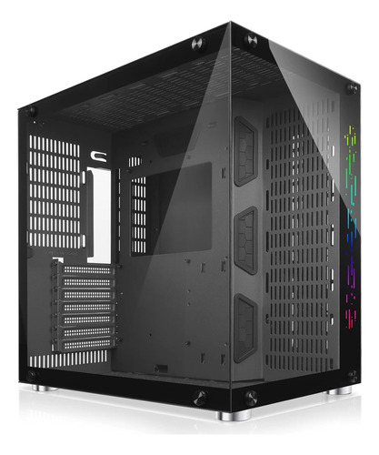 Gim Atx Funda De Torre Media Negra Para Pc Para Juegos,