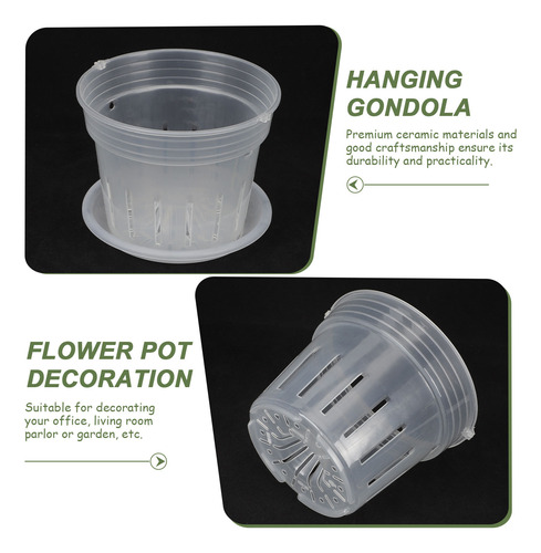 Macetas De Plástico Para Jardinería, 2 Unidades, Macetas De