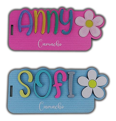 Tag Identificador Mochila Maleta Mdf 3 Mm Personalizado