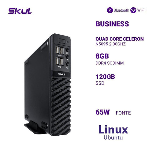 Minicomputador empresarial B100 Celeron N5095 de cuatro núcleos