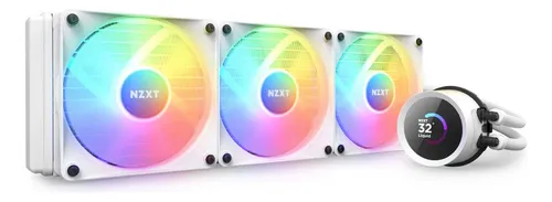 Enfriador Líquido Para Cpu Nzxt Kraken 360 Rgb 360 Mm Blanco