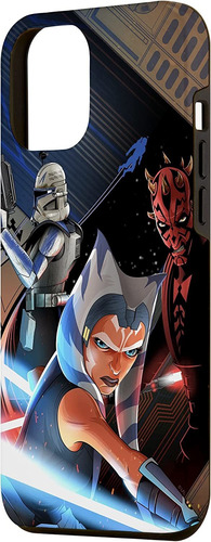 Funda Exclusiva De Ahsoka Y Darth Maul Para 12 Pro Max...