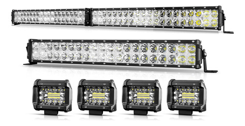 Barra De Luz Led Autofeel De 42 Pulgadas + 22 Pulgadas + 4