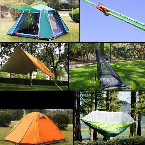 4mm Paracord Camping Cuerda Supervivencia Verde Oscuro
