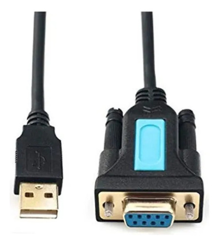 Adaptador Con Cable Usb 2.0 Macho A Rs232 Hembra