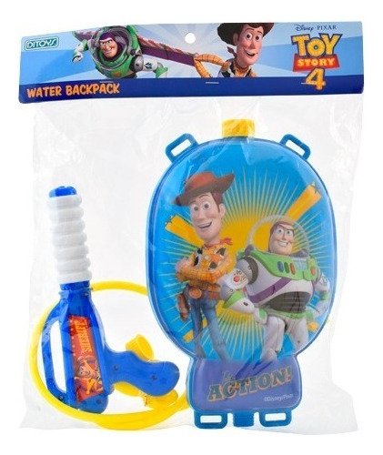 Mochila Pistola Lanza Agua Water Backpack De Toy Story