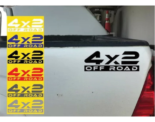 Logo 4x2 Camiones Camionetas Vehiculos Mod.1