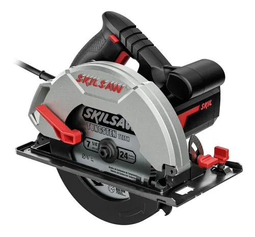 Sierra circular inalámbrica Einhell Power X-Change TE-CS 18/190 Li BL -  Solo 190mm roja