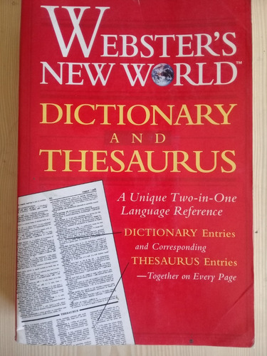 Diccionario Y Tesaurus  Webster's New World