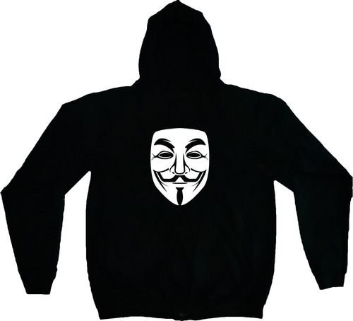 Chaqueta Anonymous Hacker Gamer Estampada Moto Tv Urbanoz