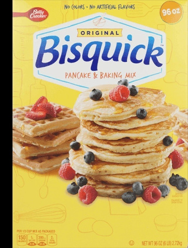 Bisquick Mezcla Para Panqueque 2.72kg - Kg a $27450