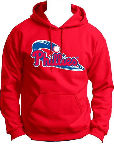 Sudadera Mlb Philadelphia Phillies Filadelfia Logo Pelota