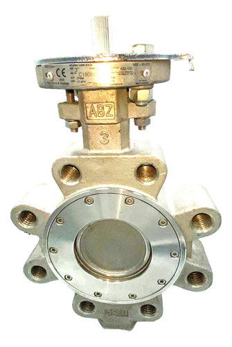 Válvula Mariposa Lug Abz Inoxidable 316 De 3 Pulg. (570 Psi)