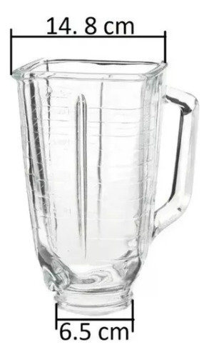 Vaso Con Tapa Oster Clásico Cuchilla Y Mini Vaso De Plástico