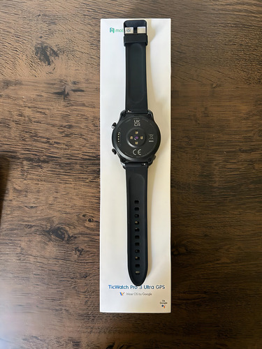 Smartwatch Mobvoi Ticwatch Ticwatch Pro 3 Ultra Gps Shadow Black Milanês Shadow Black Shadow Black