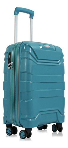 Maleta De Viaje Cabina 20  Diamond 50cm Azul Swisspass