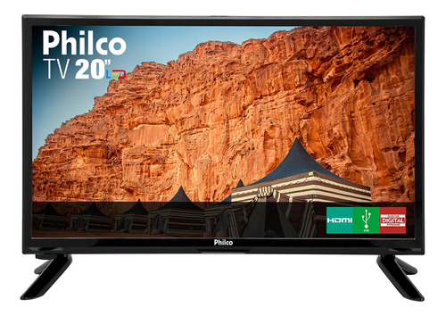 TV portátil Philco PH20M91D LED HD 20" 110V/220V