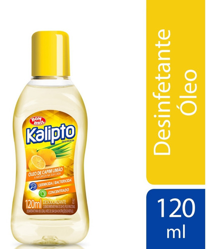 Imagem 1 de 1 de Kalipto Oleo De Capim Limao 120ml