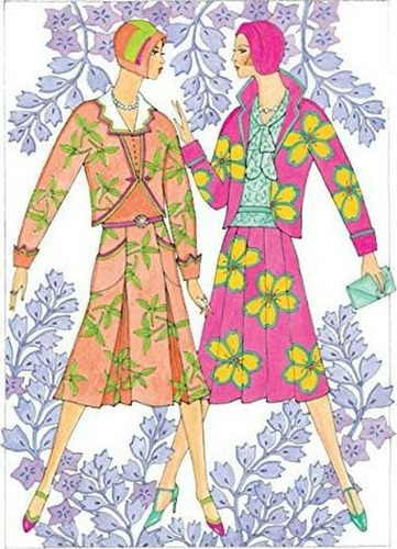 Creative Haven Art Deco Fashions Coloring Book, De Ming-ju Sun. Editorial Dover Publications En Inglés