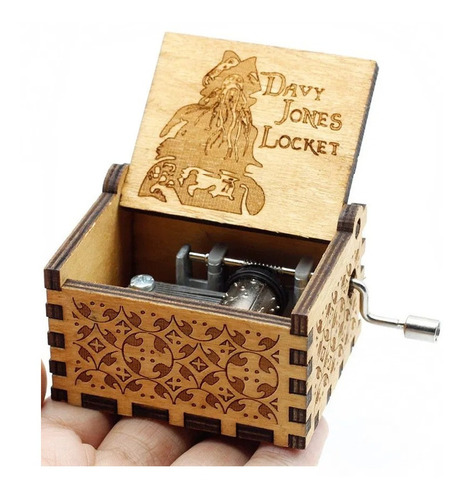 Caja Musical Piratas Del Caribe Davy Jones Regalo Fan