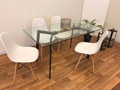 Mesa Comedor Modelo Alai 140x80 Templado