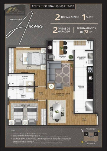 Imagem 22 de 27 de Apartamento Com 2 Dormitórios À Venda, 72 M² Por R$ 404.473 - Tupi - Praia Grande/sp - Ap2788