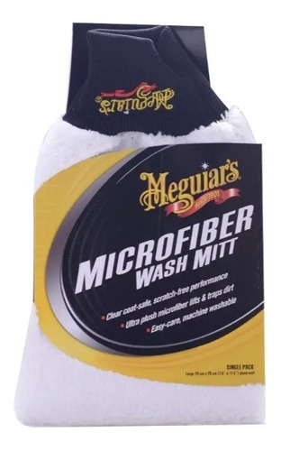 Guante De Lavado Microfibra Meguiars