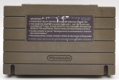 Chavez Snes Nintendo 1 * R G Gallery (Usado)