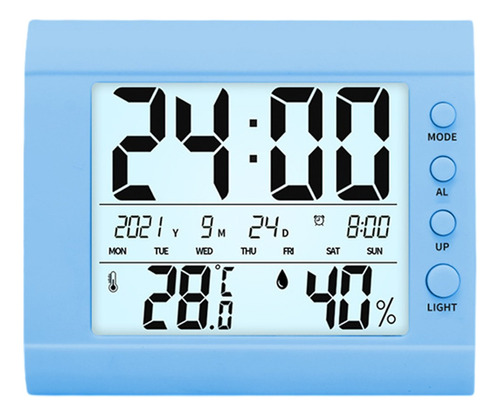 Higrómetro Electrónico De Temperatura Interior Luminoso De G