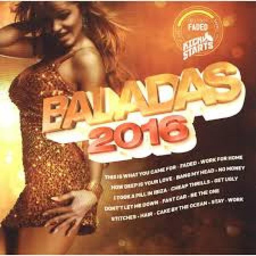Cd Baladas 2016 - Diversos Internacionais
