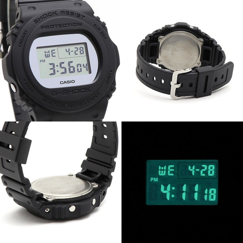Reloj Casio G Shock Dw 5700bbma Cronometro Alarma 200m