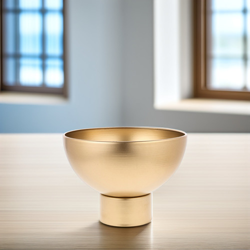Maceta De Metal Con Base Alta, Maceta De Estilo Moderno