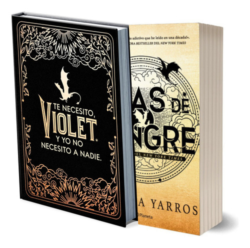 Pack Alas De Sangre + Diario Oficial. Te Necesito, Violet