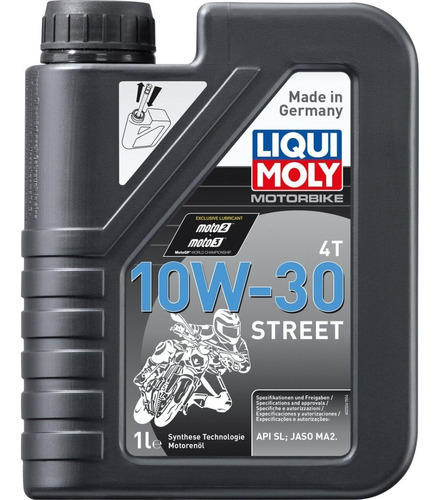 Aceite Moto Liqui Moly 10w30 Street 1l