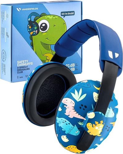 Auriculares Para Bebés Anti Ruido Protección Auditiva Dino