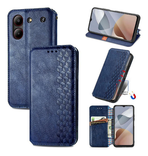Funda For Zte A54 Funda De Cuero Con Diseño De Moda