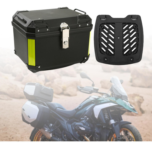 Capa Superior Para Motocicleta 45l, Porta-malas Com Base