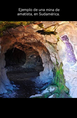 Amatista Puntas Naturales De Cuarzo Morado Prisma 6° Chakra Suela