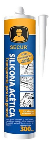 Silicona Acida Acetica Secur