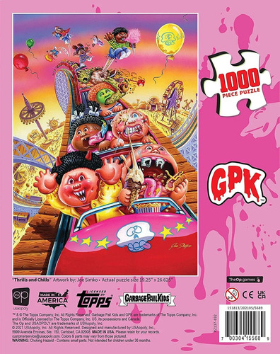 Garbage Pail Rompecabezas De 1000 Piezas Con Emociones Y Esc